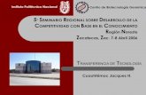 5 SEMINARIO REGIONAL SOBRE DESARROLLO DE LA … · 2018-04-23 · sectores productivos e ... Evaluación 2002-2003 en Municipios del norte de Tamps. ... B. Exp. (Dr. José Luís Hernández