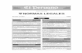 Cuadernillo de Normas Legales - gacetajuridica.com.pe · NORMAS LEGALES El Peruano 414856 Lima, lunes 1 de marzo de 2010 Res. Nº 004-2010-PCNM.- Dan por concluido proceso disciplinario