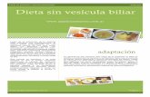 Dieta sin vesicula biliar - sin vesicula biliar... · Dieta en pacientes colecistectomizados Dieta