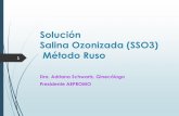 Solución Salina Ozonizada (SSO3) Método Ruso€¦ · Solución Salina Ozonizada (SSO3) Método Ruso Dra. Adriana Schwartz. Ginecólogo Presidente AEPROMO 1