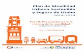Fase II: Propuestas para la mejora de la movilidad - utebo.es · A continuación, se presentan de forma integrada las líneas estratégicas propuestas para el conjunto del municipio