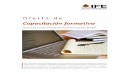 CDD Capa final ene2010 - portalanterior.ine.mx · Oferta de Capacitación formativa del Centro para el Desarrollo Democrático (CDD) Este documento ofrece la información necesaria