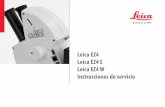 Leica EZ4 Leica EZ4 E Leica EZ4 W Instrucciones de servicio EZ4 W/User Manuals/Leica...  Modelo: