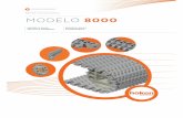 HÖKEN BANDAS Bandas Transportadoras MODELO 8000nea-8000.pdf · Introducción Tolerancias Este modelo proporciona una banda modular diseñada para aplicaciones radiales y espirales