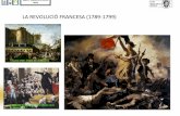 LA REVOLUCIÓ FRANCESA (1789-1799) · Col·legi BEAT RAMON LLULL Inca Causes de la Revolució: * A París hi ha mal estar per l’alça de preus agraris, això va provocar fam i malestar