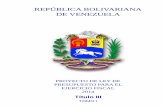 REPÚBLICA BOLIVARIANA DE VENEZUELA - transparencia.org.ve · A0196 Universidad Nacional Experimental Politécnica de la Fuerza Armada Nacional (UNEFA) A0208 Universidad Nacional