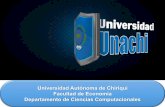 Universidad Autónoma de Chiriquí Facultad de Economía ... · Las carreras de UNACHI son presenciales. Conocer la realidad de la institución para la inserción de otras modalidades.