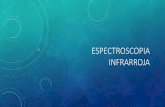 ESPECTROSCOPIA INFRARROJA - hesiquiogm.files.wordpress.com · de la espectroscopia de infrarrojo por conveniencia la radiación infrarroja se ha clasificado en tres intervalos: infrarrojo