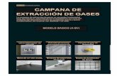CAMPANA DE EXTRACCIÓN DE GASES - lfanalytical.comlfanalytical.com/wp-content/uploads/2018/02/CATALOGO-Campana-Basico.pdf · EXTRACCIÓN DE GASES La campana de extracción de gases