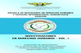 INVESTIGACIONES EN DERECHOS HUMANOS - VOL. Iinsude.mil.do/web/wp-content/uploads/2016/07/COMP-DERECHO.pdf · compendio de monografÍas de la especialidad de derechos humanos y derecho