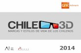 Diapositiva 1 - cooperativa.cl · 1,7% al 95% de confianza. El estudio Chile3D se enmarca sobre tres temas principales: Estilos de vida MCM Inversión publicitaria . Estilos de Vida