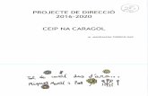  · Projecte de direcció CEIPNa Caragol 2016-2020 currículum al mateix temps que potenciar al màxim les habilitats personals i socials de cada alumne.