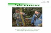 Vol. 2-2010 ISSN 2077-8430 Steviana - facen.una.py · resinas con una solución acetato de cobre donde la presencia de resina colorea en verde esmeralda. Para taninos se utilizó