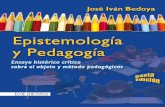 José Iván Bedoya - ecoeediciones.com · se cuenta con todos los procedimientos y técnicas propios de la ciencias modernas, lo mismo que de un complejo sistema interdisciplinario