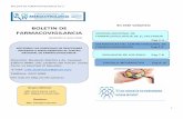 En este volumen: BOLETIN DE FARMACOVIGILANCIAcnfv.salud.sv/archivos/pdf/boletines/Boletin-FV-02-2018.pdf · El sistema informatizado que se utilice incluye datos de notificador, del