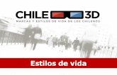 Estilos de vida ESTILOS DE VIDA - msgg.gob.cl · ESTILOS DE VIDA CHILE 3D Estilos de vida Los estilos de vida de los chilenos, es un espejo de la forma en que los habitantes de nuestro
