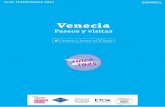 Venecia - incoming.carrani.comincoming.carrani.com/downloads/catalogues/hs_2017/es/ES_VENICE HS17.pdf · t3 pm la basílica de oro 10 t4 pm descubre venecia 11 ... bajo la torre del