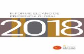 Informe Elcano de Presencia Global 2018 · Breve historia del proyecto Principales elementos del Índice Elcano de Presencia Global La inclusión de la Unión Europea en el Índice