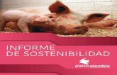 INFORME DE SOSTENIBILIDAD - miporkcolombia.co · eslabones de la producción de carne de cerdo a través del fomento de las Buenas Prácticas Porcícolas, contribuyendo en la tecnificación