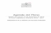 Agenda del Pleno - congreso.gob.pe · de Oxapampa, departamento de Pasco, como tierra de uno de los mejores cafés del país y como uno de los primeros productores de café orgánico