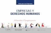 EMPRESAS Y derechos humanos - comunicarseweb.com · UA Empresas y derechos humanos 5 1. ¿Qué se espera de una empresa respecto a los Principios Rectores? 2. ¿Y qué pasa en Chile?