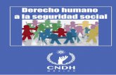 Derecho humano a la seguridad social - cndh.org.mx · Der 5 Presentación A través de esta publicación, la Comisión Nacional de los Derechos Humanos presenta una visión introduc