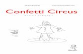 Cirquet Confetti Confetti Circusimaginautes.cat/uploads/2/9/2/6/29260961/confetti_circus.pdf · Desenvolupament de l’activitat: retallar el conill i els dos cercles del mig. Agafar