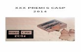 XXX PREMIS CASP 2014 - noticies.fje.edunoticies.fje.edu/noticies/wp-content/uploads/2015/02/premis_casp_2014.pdf · taven passant molt bé, llavors, el ratolí li va dir al gat que