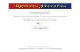 Fundada en 1997 por Edmundo Farolán Dirigida desde 2017 ... · 1 Revista Filipina nvierno 9olumen nmero Revista Filipina. Revista semestral de lengua y literatura hispanofilipina