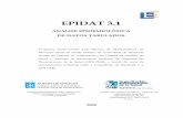 EPIDAT 3 - sergas.es Xeral.pdf · EPIDAT 3.1 ANÁLISE EPIDEMIOLÓXICA DE DATOS TABULADOS Programa desenvolvido polo Servizo de Epidemioloxía da Dirección Xeral de Saúde Pública