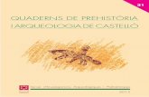 QUADERNS DE PREHISTÒRIA QUADERNS DE PREHISTÒRIA …Ferrer.pdfPublicació periòdica anual del Servei d’Investigacions Arqueològiques i Prehistòriques (SIAP) S’intercanvia amb