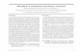 Angeles lorenzo lAgo*; Alfonso CAstro gArCíAalcoholinformate.org.mx/ALCOHOL Y SISTEMA NERVIOSO CENTRAL.pdf · Sistema mitocondrial oxidativo del etanol (MEOS), en general de poca