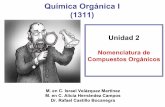 Química Orgánica I (1311)sfaa676df086fcde2.jimcontent.com/download/version/1442276915/module/...¿Cómo se Desarrolló la Nomenclatura Orgánica? •A finales del siglo XIX los compuestos