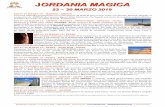 JORDANIA MAGICA - viajesdt.com · JORDANIA MAGICA 23 – 30 MARZO 2019 DIA1º: 23 MARZO 19.- MADRID – AMMAN A la hora indicada presentación en el aeropuerto de Madrid para tomar