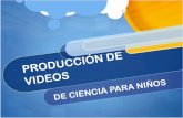 PRODUCCIÓN DE VIDEOS - cad.unam.mx · NARRATIVA Es el contenido discursivo o mensaje que transmitirá el video con todos los elementos visuales y sonoros que se utilicen. La narrativa