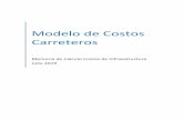 Modelo de Costos Carreteros - argentina.gob.ar · A su vez, se distribuye en los ejes equivalentes anuales (ESAL) dividiendo los ejes equivalentes de diseño por la cantidad de años