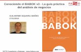 Conociendo el BABOK v3 - La guía práctica del análisis de ...fattocs.com/files/es/presentaciones/Babok3-11-2018-GuilhermeSimoes.pdf · –Comunicación verbal y no verbal, escrita