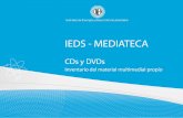 Presentación de PowerPoint - CNEA · Instituto de Energía y Desarrollo Sustentable -IEDS-, CNEA MEDIATE-CA Inventario del material multimedial propio - CDs y DVDs SOPORTE DVD-Rom