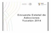 Población*sujeta*a*estudio - salud.yucatan.gob.mxsalud.yucatan.gob.mx/wp-content/uploads/2015/02/ENCUESTA_ESTATAL_DE... · que en el 2014 se reportó 45.8% en menores de 18 años.