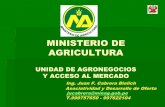 UNIDAD DE AGRONEGOCIOS Y ACCESO AL MERCADO · Es un crédito creado por COFIDE, aplicable a pequeños agricultores organizados alrededor de un proceso productivo que cuente con mercado