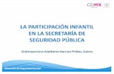 LA PARTICIPACIÓN INFANTIL EN LA SECRETARÍA DE …sipinna.cdmx.gob.mx/.../seminario_proteccion_nna/Modulo_IX/5.pdf · Desde septiembre de 2004, la Secretaría de Seguridad Pública,
