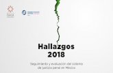 A una década de la reforma, - mexicoevalua.org · 94.6% MEXICO EVALÚA #Hallazgos2018 Seguimiento y Evaluación del Sistema de Justicia Penal . MEXICO EVALÚA Contrarreforma No plantea