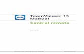 TeamViewer Manual Control remoto - dl.tvcdn.de · 1 Acerca de TeamViewer 1.1 Acerca del software TeamViewer es una aplicación intuitiva, rápida y segura para el control remoto del