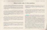 Decret d'Alcaldia 02-11-1996.(Ref 3123) Delegacions en els ... · virtut de les delegacions del Director General del Quan s'imposi sanció de tancament superior a un període de quinze