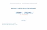 REGIÓN: AREQUIPA - vivienda.gob.pe - FENOMENO DEL NIÑO/CARPET… · Región Arequipa Monto S/. Proyectos Financiados Total Región 721,125,247 114 (solo proyectos y tambos) Por