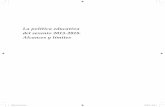 La política educativa del sexenio 2013-2018. Alcances y ...ibero.mx/campus/publicaciones/La-politica-educativa-del-sexenio-2013... · México, D.F., agosto de 2015 INIDE (7) junio15.indd