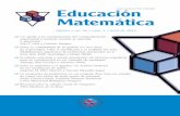 Versión electrónica ISSN: 2448-8089 abril de 2014 ...revista-educacion-matematica.com/descargas/Vol26-1.pdf · 1 • abril de 2014 ... una influencia en la enseñanza y el aprendizaje