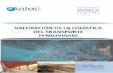 VALORACIÓN DE LA LOGÍSTICA DEL TRANSPORTE FERROVIARIOstica-transporte... · Valoración de la Logística Ferroviaria 2018 2 ANFAC presenta su informe de valoración del transporte