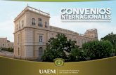 CONVENIOS INTERNACIONALES - economia.uaemex.mxeconomia.uaemex.mx/images/Economia/pdf/CONVENIOS_UAEMex.pdf · Universidad de Ciencias Empresariales y Sociales Universidad de Morón
