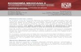 ECONOMÍA MEXICANA II - Clemente Ruiz Duránclementeruizduran.mx/mexicana1/resources/Otros/Temario_Economia... · Porter, Michael E. (2007) “Clusters and Economic Policy: Aligning
